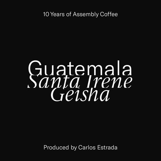 Guatemala — Santa Irene Geisha